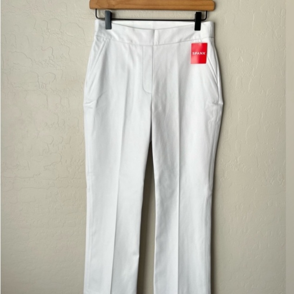 Spanx kick flare pants white NWT - Picture 3 of 10
